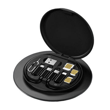 60W Fast Charging Cable Organizer | Multifunctional Phone Holder & Storage Box