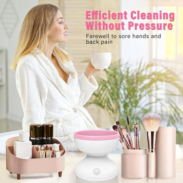 USB Makeup Brush Cleaner – Quick, Gentle & Rechargeable