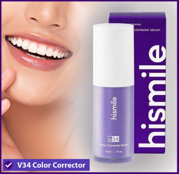 Hismile V34 Teeth Brightening Serum – Instant Shine, No Strips Needed!
