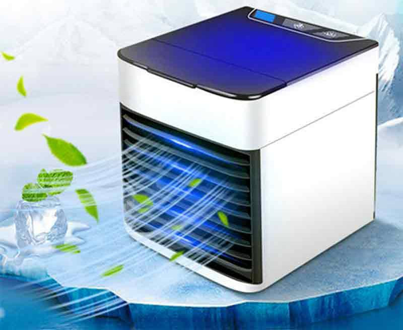 Arctic Air Ultra – 3-in-1 Mini AC | Cool, Purify & Glow Anywhere!