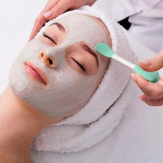 2-in-1 Silicone Face Mask & Cleansing Brush (Pack of 2)